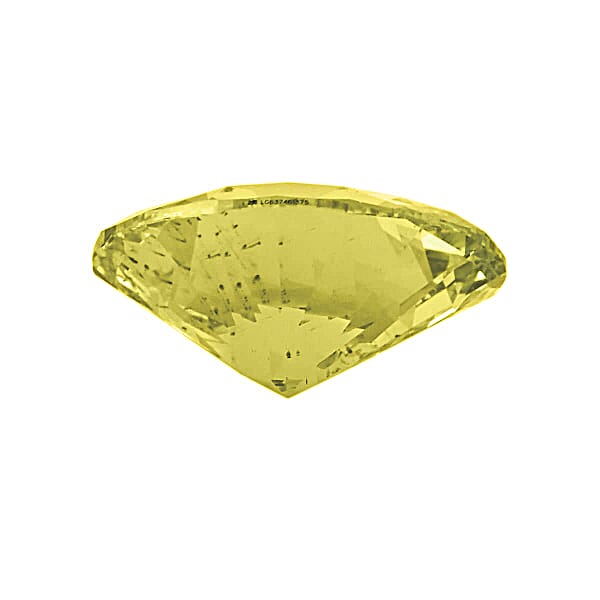 IGI Certified Luxuriant Lab Grown Yellow Diamond (Oval) (VS2) 2.00 Ctw