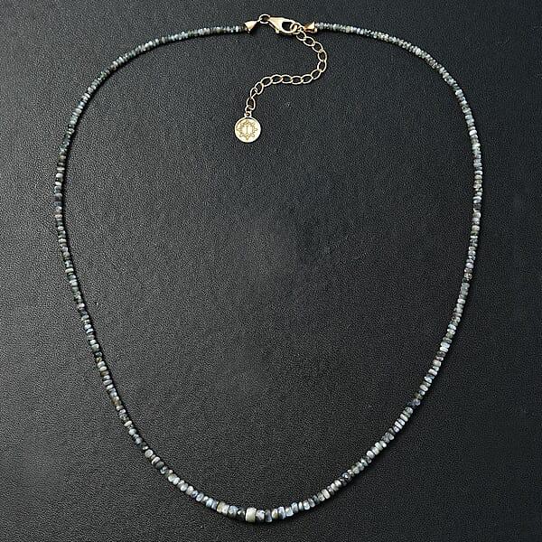 Iliana AAA Narsipatnam Alexandrite 30.00 Ctw Beaded Necklace 18-20 Inches In 18K Yellow Gold
