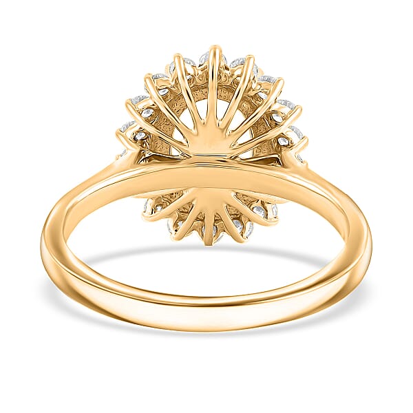 Iliana Mounting Ring In 18K Yellow Gold 4.81 Grams