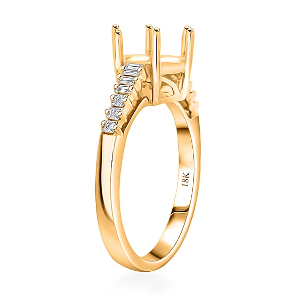 Iliana Mounting Ring In 18K Yellow Gold 5.10 Grams