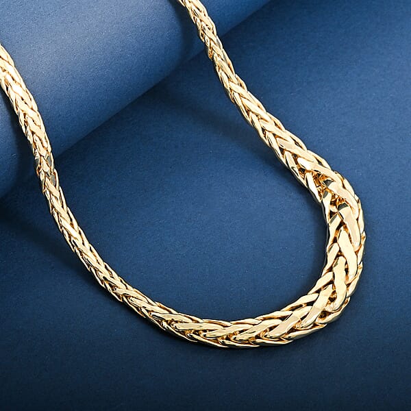 Italian 10K Yellow Gold Necklace 20 Inches 14.35 Grams