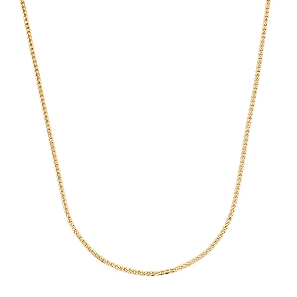 Italian Rope Chain Necklace In 14K Yellow Gold Over Sterling Silver 9.07 Grams 20 Inches