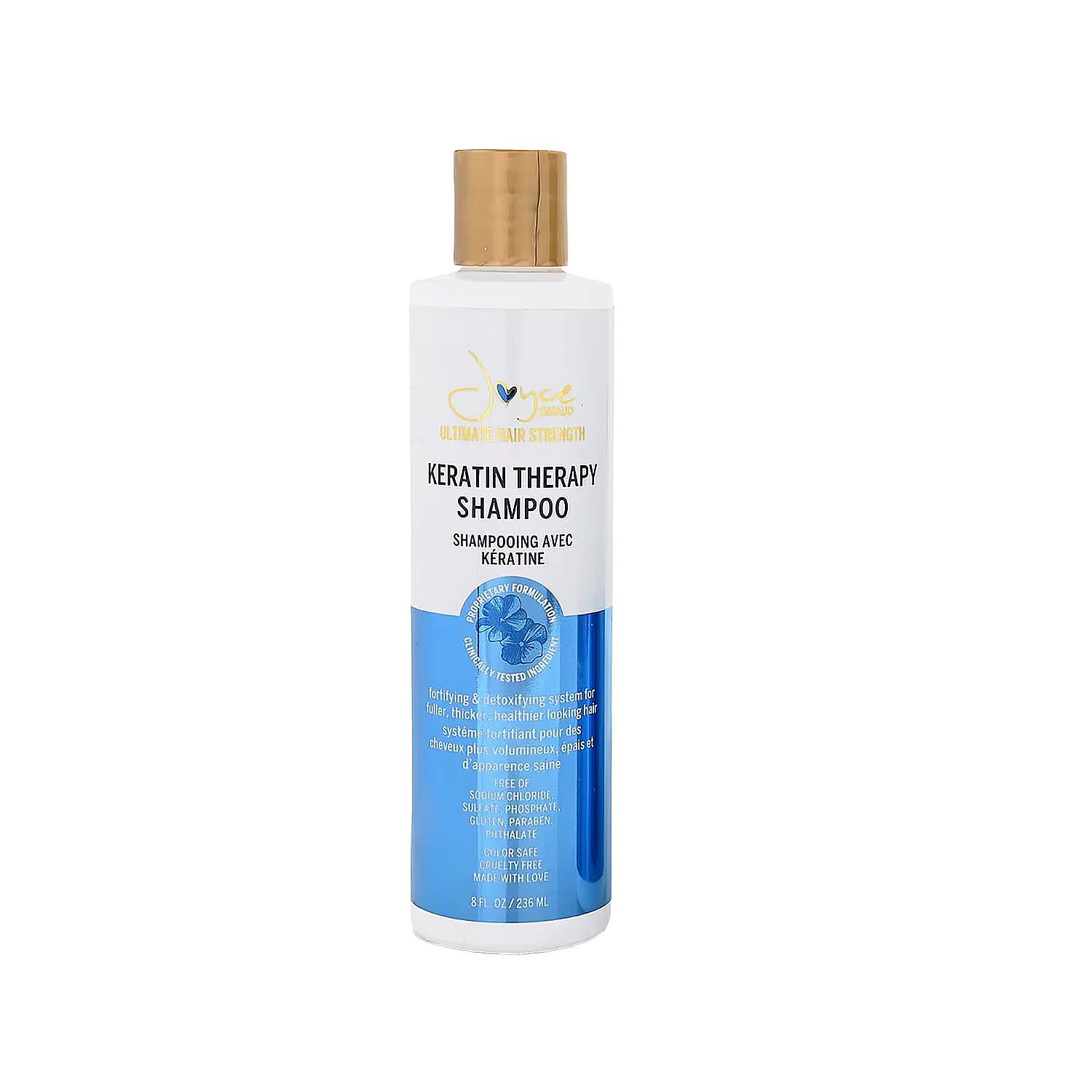 Joyce Giraud Ultimate Hair Strength Keratin Therapy Shampoo (8oz)