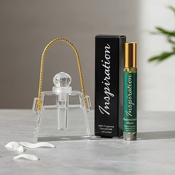 Limited Edition Clinical Results Crystal Decanter & The Lab Direct Inspiration Mademoiselle Muse (Inspired By Chanel Coco Mademoiselle) 2pc Set (Ships In 5-7 Days)