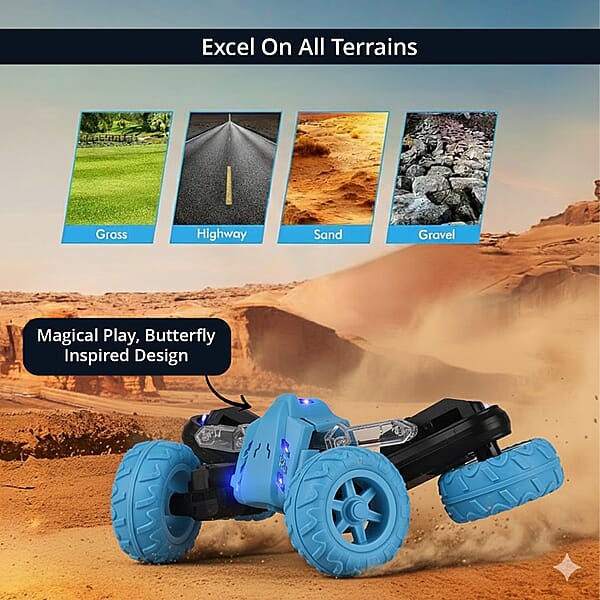 Livmore Blue Butterfly Remote Control Car Toy