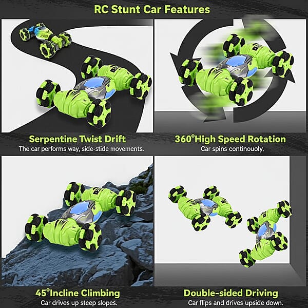 Livmore Green 40MHz Light Drift Double-Sided Vehicle Toy