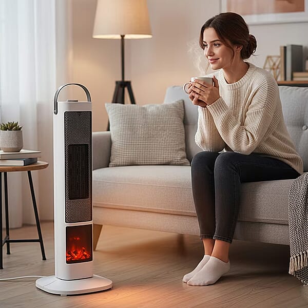 Livmore Heater With Voice Control Remote (1000W To 2000W)