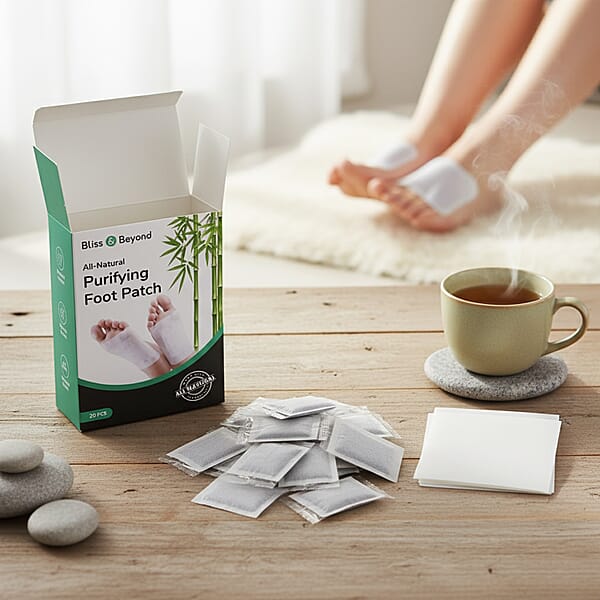Livmore Set Of 20pcs Deep Cleansing Foot Patch - White