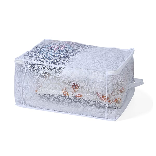 Livmore Set Of 5 White Non-Woven Storage Bag
