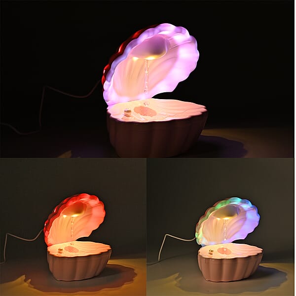 Livmore Shell Humidifier With 5 Essential Oils