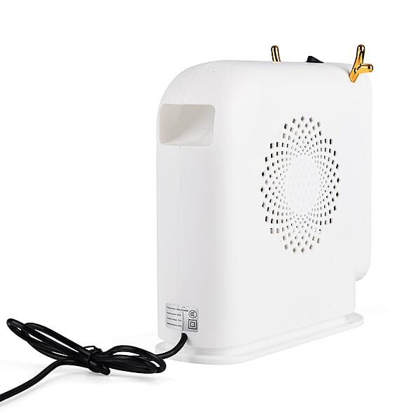 Livmore White Quickly Heats Up Warm Air Blower
