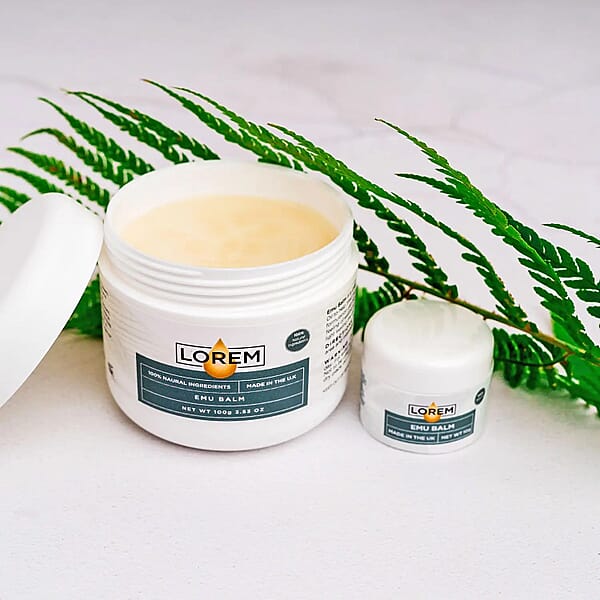 Lorem EMU Balm Natural Pain Relief Bundle 100g+10g