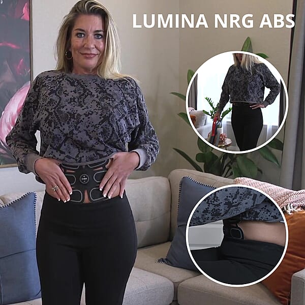 Lumina NRG EMS AB Belt Training And Toning Device (Battery Included)