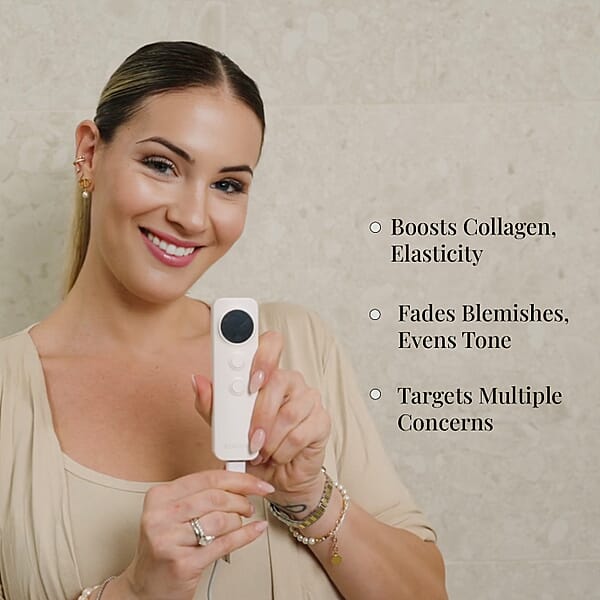 Luna'Mour AuraLux Anti-Aging LED & Infrared Face Mask (Lifetime Warranty)