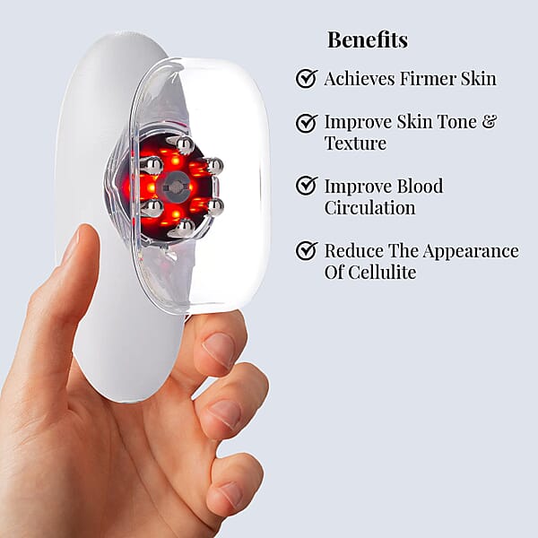 Luna'Mour CelluFade BodyBliss EMS Vacuum & Red-Light Therapy Device (Lifetime Warranty)