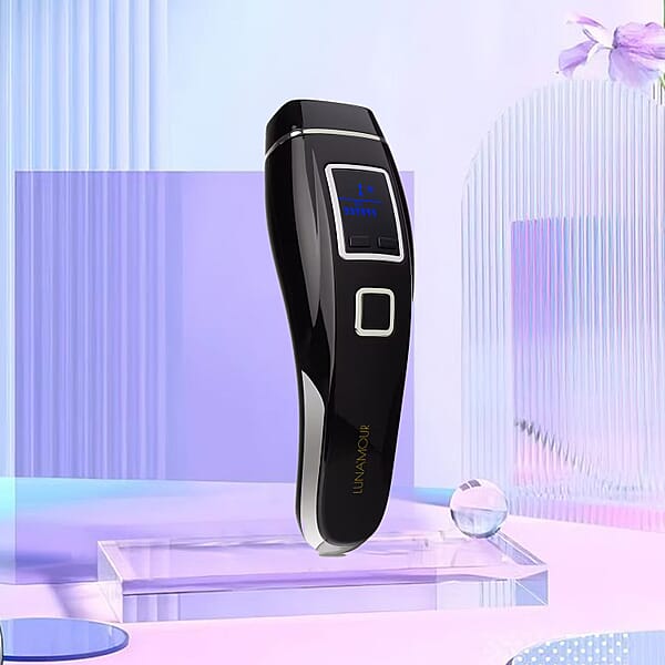 Luna'Mour CoolPro Intense Pulse Light Therapy Device Ice Technology Skin Revitalizing Blemish Lightening And Hair Removing Device (FDA Approved)