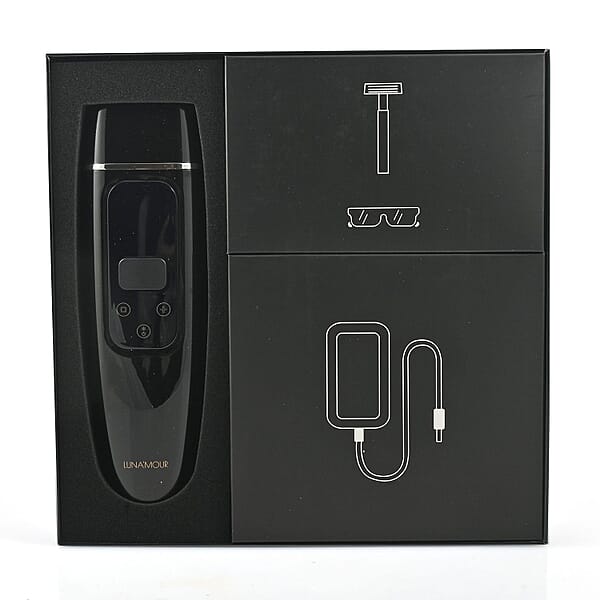Luna'Mour CoolPro Intense Pulse Light Therapy Device Ice Technology Skin Revitalizing Blemish Lightening And Hair Removing Device (FDA Approved)