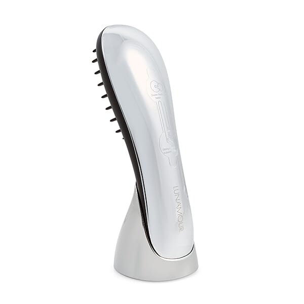 Luna'Mour LaserBoost+ Advanced RF + Sonic Vibration + Low Level Laser Hair-Growth Brush (Refurbished)