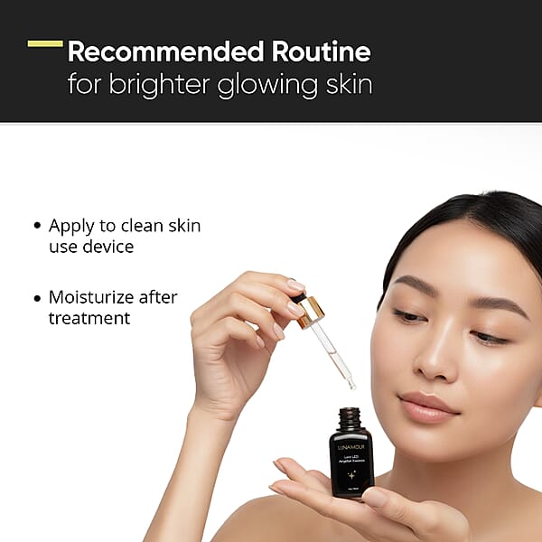 LUNA'MOUR Lumi LED Amplifier Essence For Light Therapy Treatment (1oz)