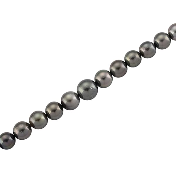 Luxoro Tahitian Pearl Necklace In 10K Yellow Gold 18-20 Inches (Del. In 18-20 Days)