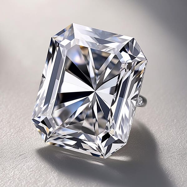 Luxuriant Lab Grown Diamond (Emerald) (E-F VS1) 3.00 Ctw