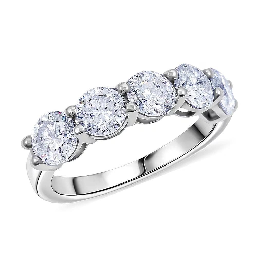 Luxuriant Lab Grown Diamond G VS 2.50 ctw Ring in 14K White Gold