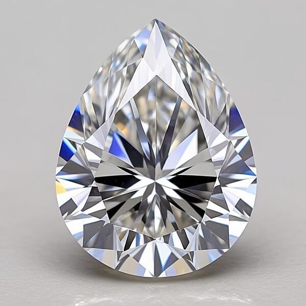 Luxuriant Lab Grown Diamond (Pear) (E-F VS1) 3.00 Ctw