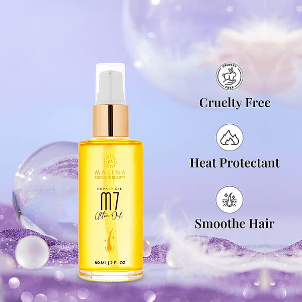 Malina M7 Ultra Oil Restoring Hair & Scalp Oil (2oz)