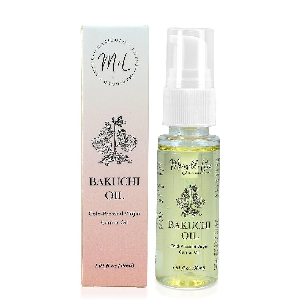 Marigold and Lotus Cold-Pressed Virgin Carrier Backuchi Oil 1.01oz