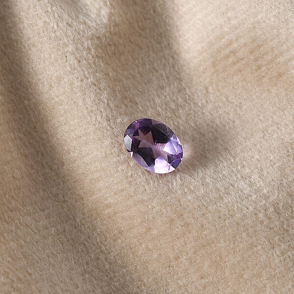 Mashamba Amethyst (Ovl 8x6 Mm) 1.05 Ctw Loose Gemstone