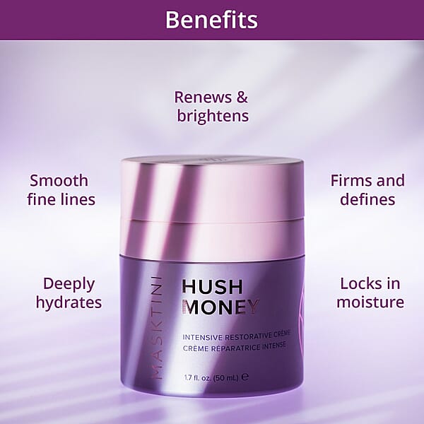 MASKTINI Hush Money Intensive Restorative Creme (1.7oz) Made In US