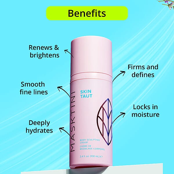MASKTINI Skin Taut Body Sculpting Cream (3.4oz) Made In US