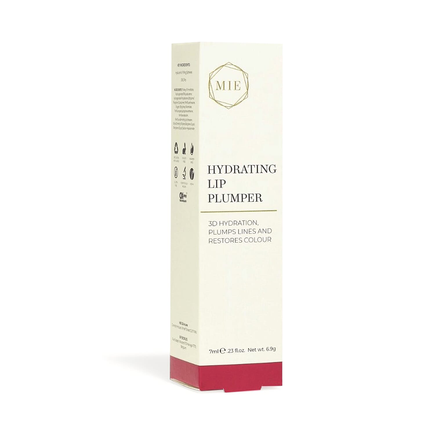 MIE Hydrating Lip Plumper- Hydrates Plumps & Restore Color (0.17oz)