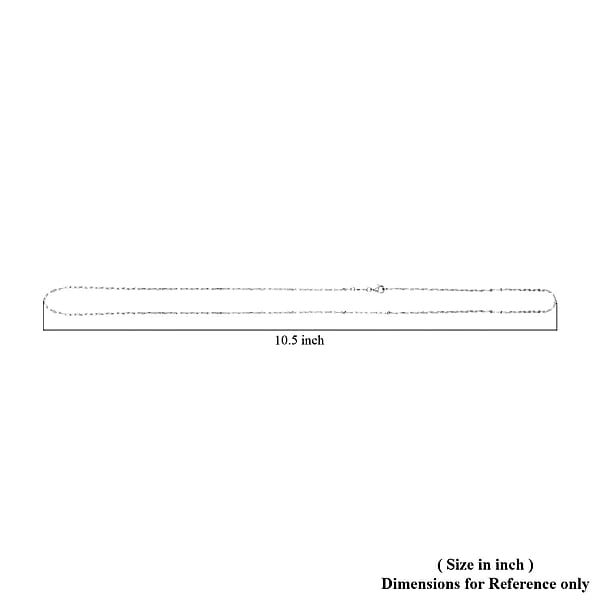 Mirror-finish Twist Link Chain Necklace In 950 Platinum 2.78 Grams 22 Inches
