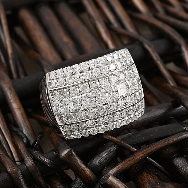 Modani G-SI Diamond Ring In 14K White Gold 3.00 Ctw