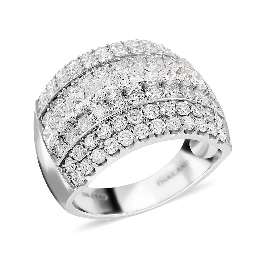 Modani G-SI Diamond Ring in 14K White Gold 3.00 ctw