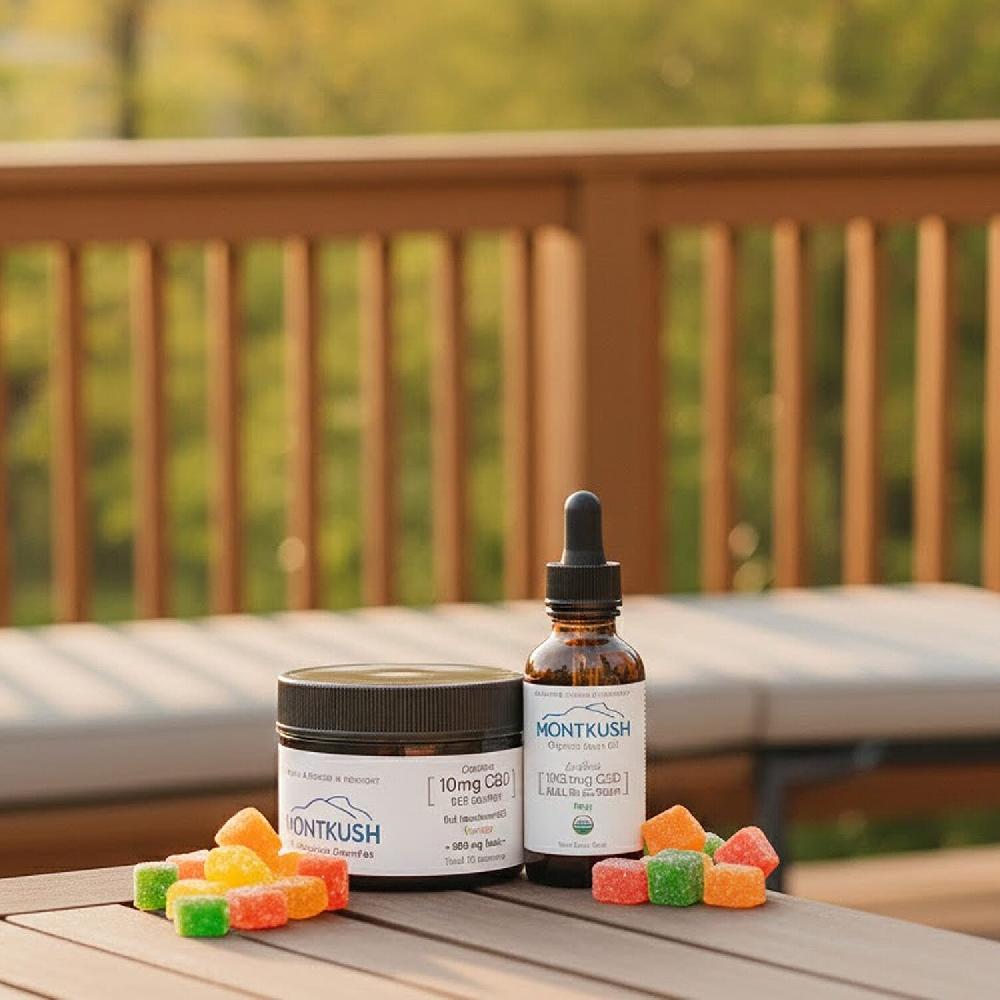 MontKush Daily Calm Combo Full Spectrum Gummies & Rosin Oil (50 Counts & 1oz)