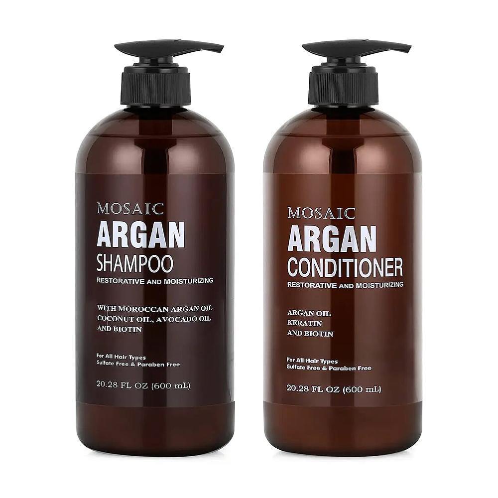 Mosaic Argan Shampoo & Conditioner Set (20.28oz Each)
