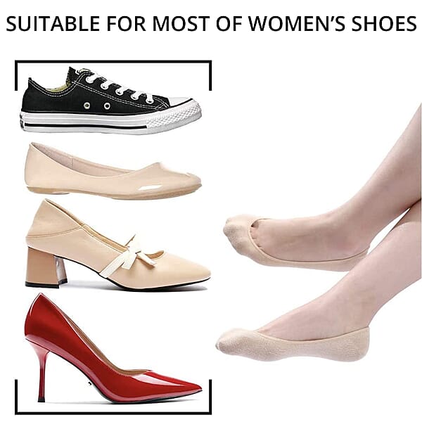 Naturalizer Set Of 3 Ultra Low No-Show Shoe Liner (One Size Fits US Women's Shoe Size 5-9.5)