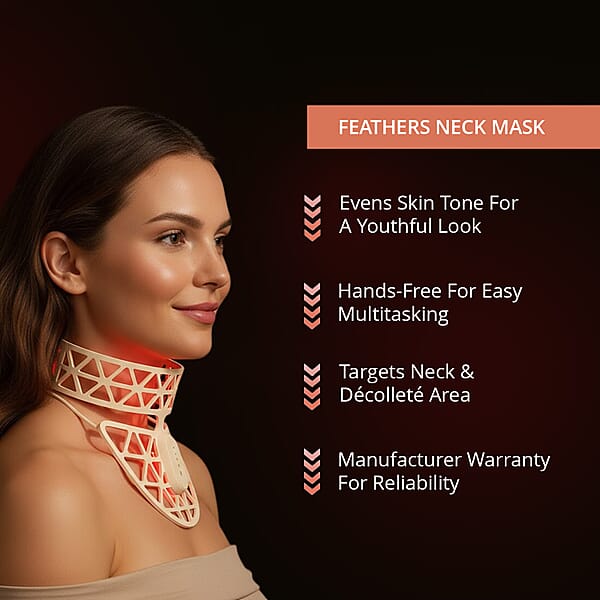 Numiere Feather Neck & Decollete LED Mask (Manufacturer Warranty)