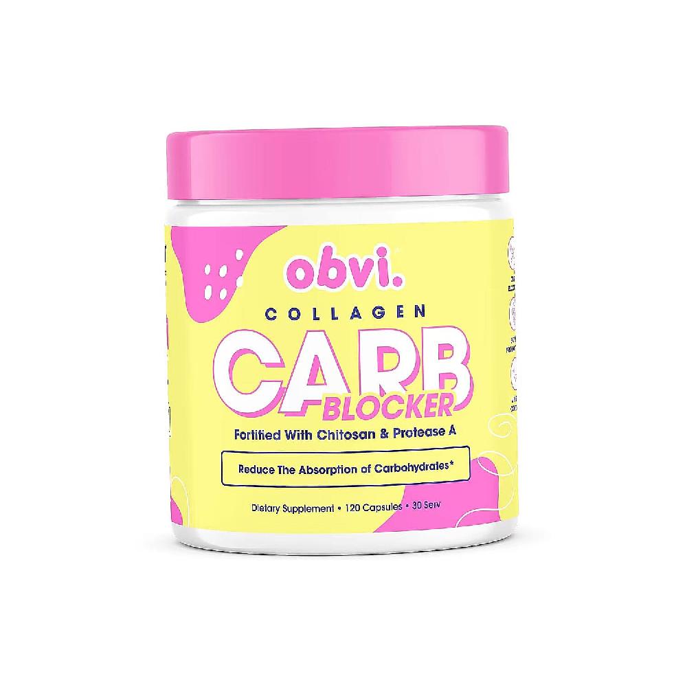 Obvi Collagen Carb Blocker Dietary Supplement (120 Capsules)