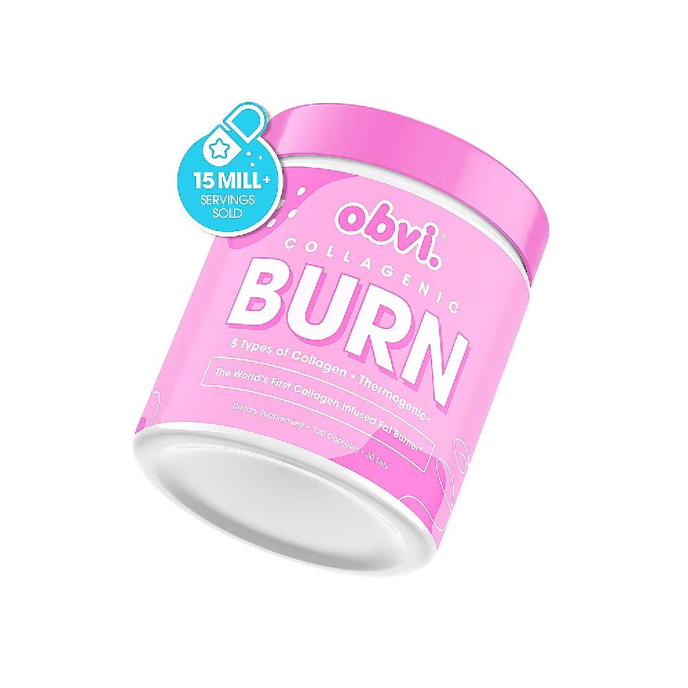 Obvi Collagenic Burn Dietary Fat Burner Supplement (120 Capsules)