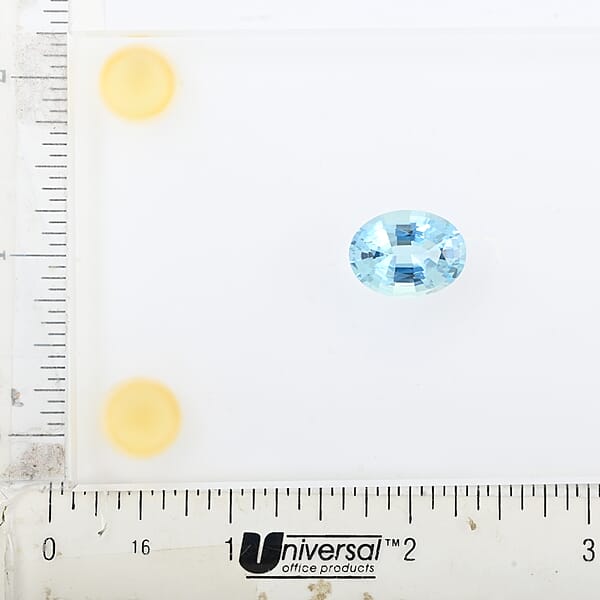 One Of A Kind Certified & Appraised AAAA Santa Maria Aquamarine (Ovl Free Size) 8.16 Ctw