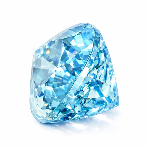 One Of A Kind Certified & Appraised AAAA Santa Maria Aquamarine (Pear Free Size) 4.42 Ctw
