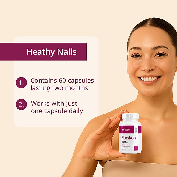 One8e Forsolin Energy & Stress Relief Supplement (60 Capsules) Made In US