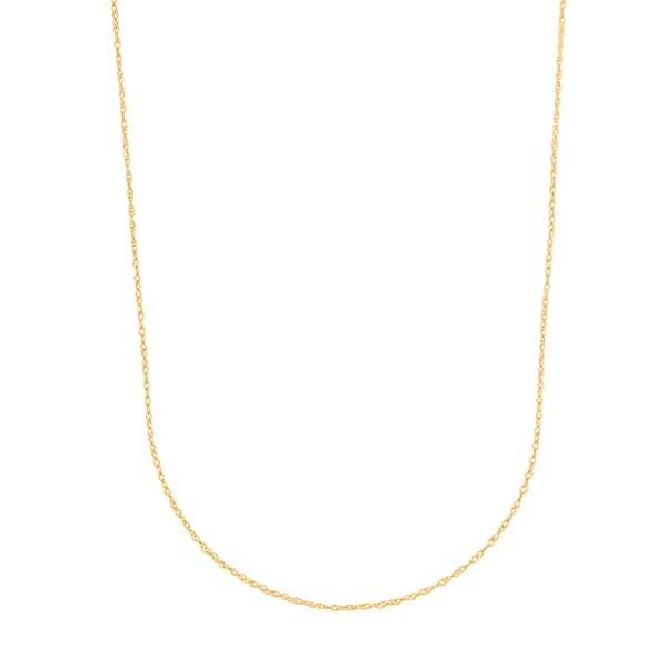 Oval Link Chain Necklace In 14K Yellow Gold Over Sterling Silver 1.3 Grams 30 Inches