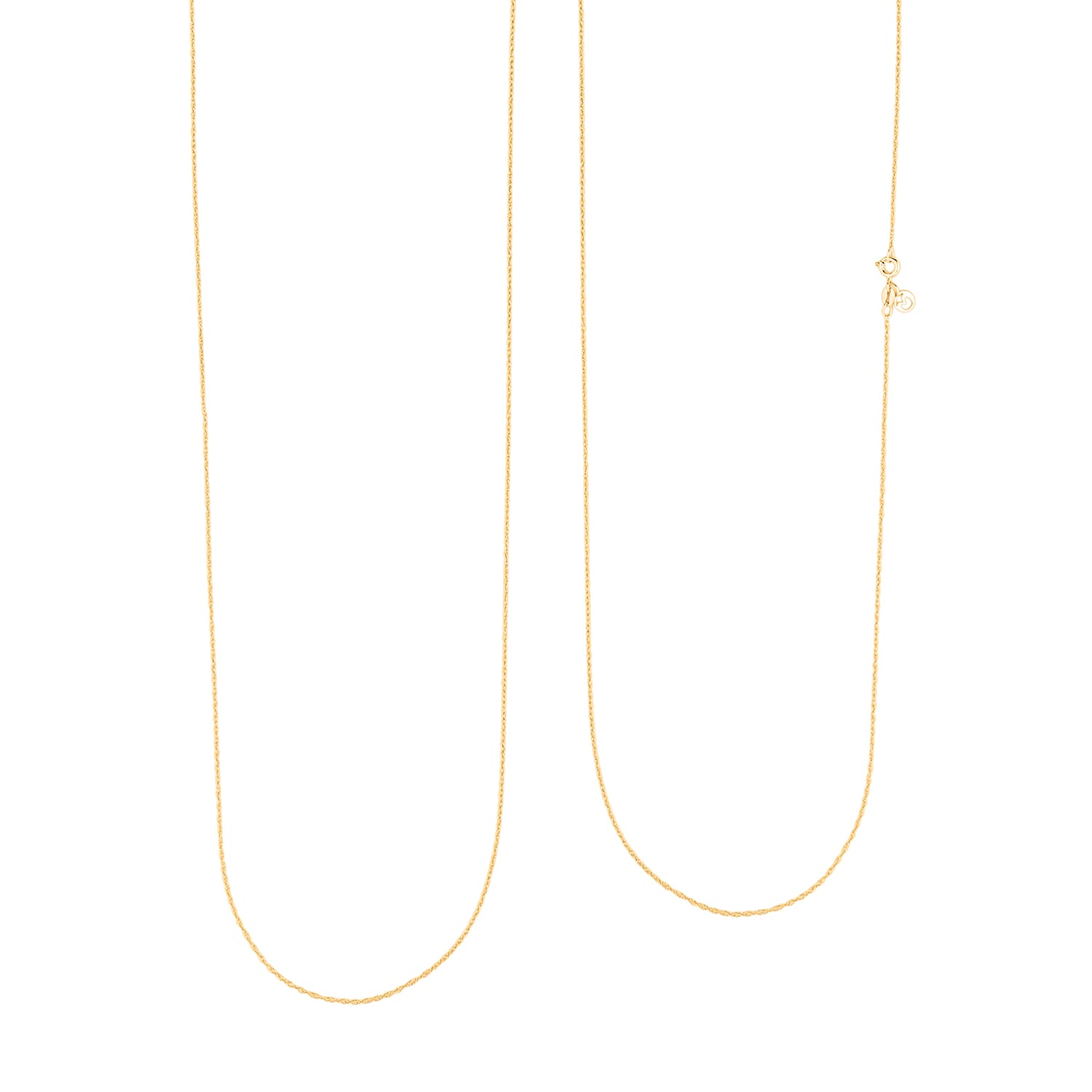 Oval Link Chain Necklace in 14K Yellow Gold Over Sterling Silver 1.3 Grams 30 Inches