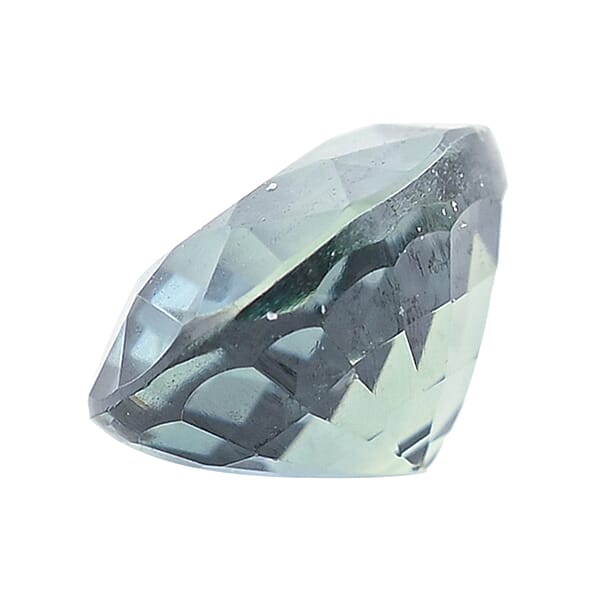 Parti Teal Sapphire (Oval Free Size) 0.70 Ctw