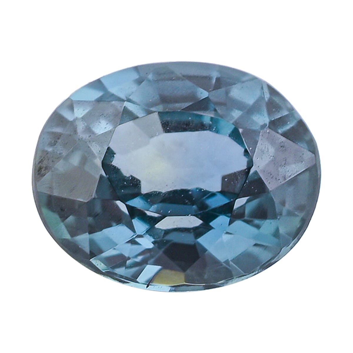 Parti Teal Sapphire (Oval Free Size) 0.70 Ctw