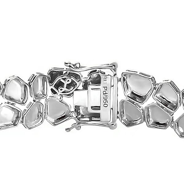 Pebble Path Bracelet In 950 Palladium 15 Grams (7.00 In)